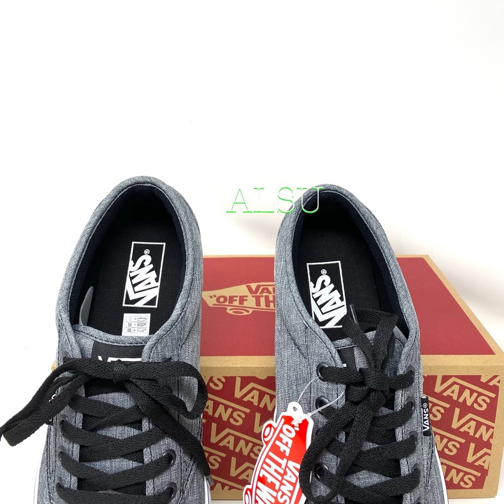 VANS Atwood Rock Textile Black Grey Canvas Men’s - Picture 5 of 10